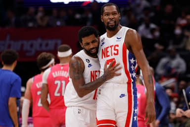 Kyrie Irving, Kevin Durant, Brooklyn Nets