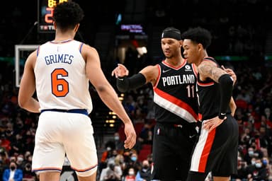 Josh Hart, Quentin Grimes, New York Knicks