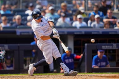 MLB: Texas Rangers at New York Yankees, anthony volpe