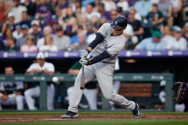 MLB: New York Yankees at Colorado Rockies, anthony rizzo