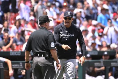 MLB: New York Yankees at St. Louis Cardinals, aaron boone