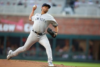 mlb: new york yankees at atlanta braves, randy vasquez