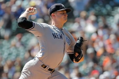 mlb: new york yankees at detroit tigers, clarke schmidt