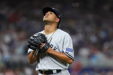 mlb: new york yankees at miami marlins, randy vasquez