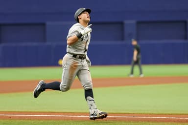 mlb: new york yankees at tampa bay rays, anthony volpe