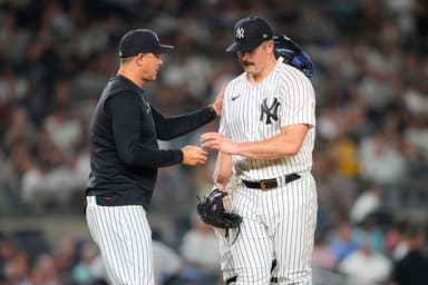 mlb: detroit tigers at new york yankees, carlos rodon