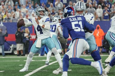 nfl: dallas cowboys at new york giants, azeez ojulari