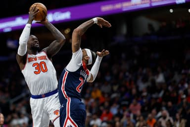 NBA: New York Knicks at Washington Wizards