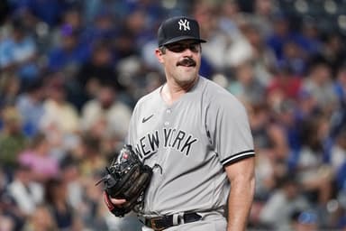 mlb: new york yankees at kansas city royals, carlos rodon