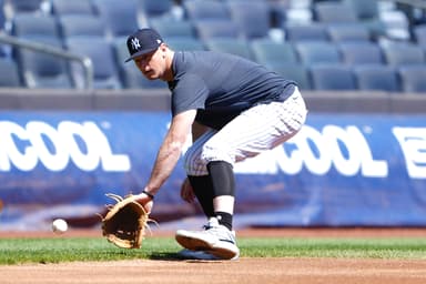 MLB: Oakland Athletics at New York Yankees, dj lemahieu