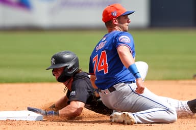 MLB: Spring Training-New York Mets at New York Yankees