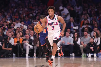 NBA: Playoffs-Philadelphia 76ers at New York Knicks