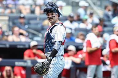 MLB: Cincinnati Reds at New York Yankees, austin wells
