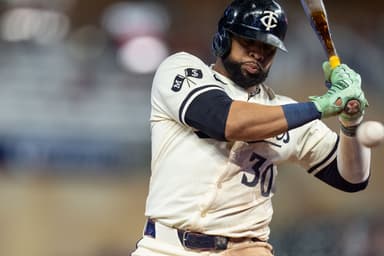 MLB: Carlos Santana, Guardians, Twins, Marlins, Padres