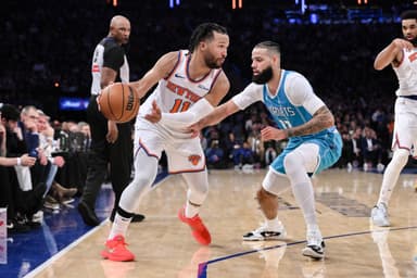 NBA: Charlotte Hornets at New York Knicks