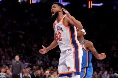 NBA: Oklahoma City Thunder at New York Knicks