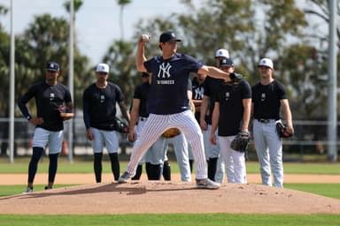 MLB: New York Yankees-Workouts