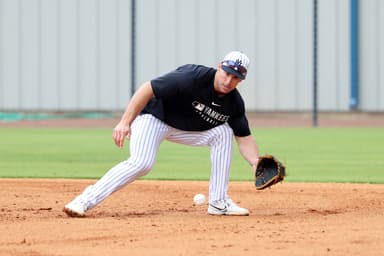 MLB: New York Yankees-Workouts, paul goldschmidt