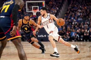 Devin Booker, Suns, Warriors