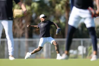 MLB: New York Yankees-Workouts