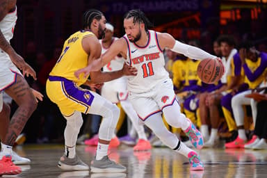 NBA: New York Knicks at Los Angeles Lakers