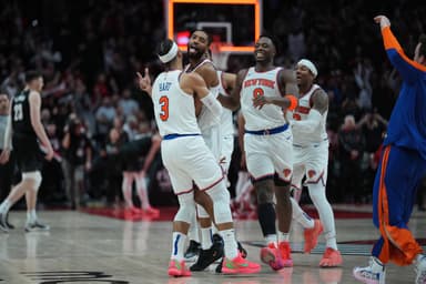 NBA: New York Knicks at Portland Trail Blazers