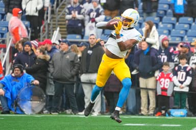 NFL: Los Angeles Chargers at New England Patriots, joshua palmer, new york giants