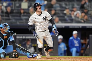 MLB: Kansas City Royals at New York Yankees, austin wells