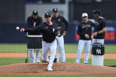 MLB: New York Yankees-Workouts
