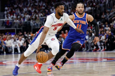 NBA: Playoffs-New York Knicks at Detroit Pistons