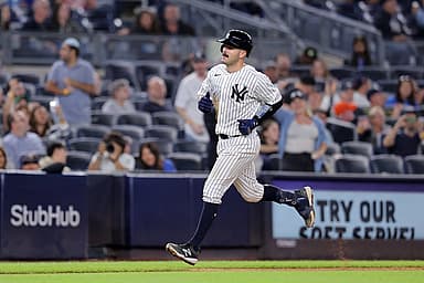 mlb: toronto blue jays at new york yankees, austin wells