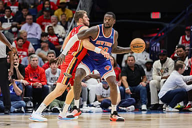 nba: new york knicks at new orleans pelicans, julius randle