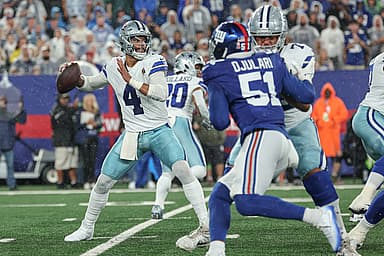 nfl: dallas cowboys at new york giants, azeez ojulari