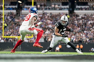 nfl: new york giants at las vegas raiders, xavier mckinney