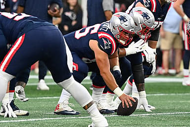 New England Patriots guard James Ferentz (New York Giants)
