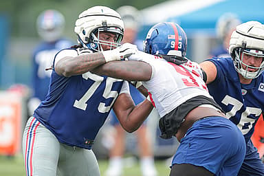 NFL: New York Giants Training Camp, josh ezeudu