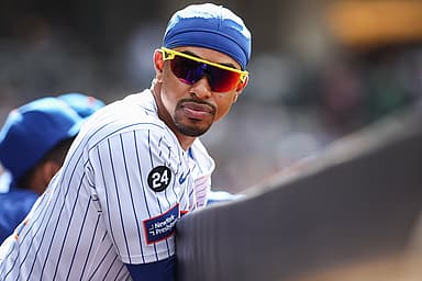 Sep 8, 2024; New York City, New York, USA;  New York Mets shortstop Francisco Lindor (12) at Citi Field. Mandatory Credit: Wendell Cruz-Imagn Images