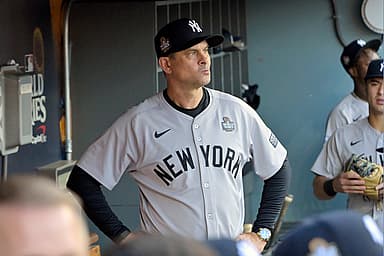 MLB: World Series-New York Yankees at Los Angeles Dodgers, aaron boone