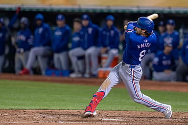 MLB: Texas Rangers at Oakland Athletics, josh smith, yankees