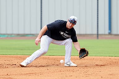 MLB: New York Yankees-Workouts, paul goldschmidt