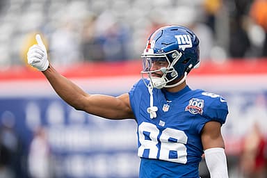 Darius Slayton, Giants, Chargers
