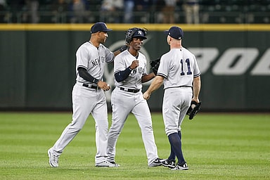New York Yankees, Aaron Hicks, Brett Gardner, Cameron Maybin