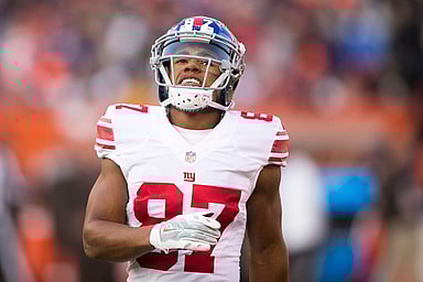 New York Giants receiver, Sterling Shepard.