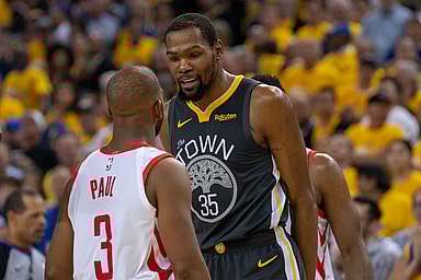 Chris Paul and Kevin Durant.