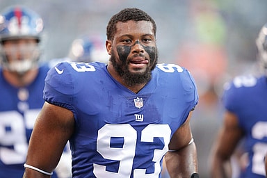 New York Giants linebacker, B.J. Goodson.