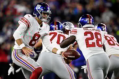 New York Giants, Daniel Jones, Jon Hilliman