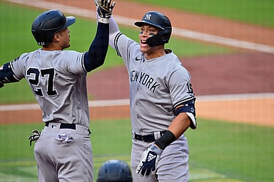 New York Yankees, NYY, Aaron Judge, Giancarlo Stanton