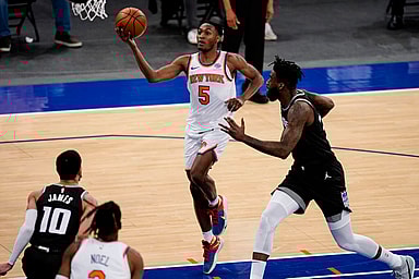Norvelle Pelle, new york knicks, immanuel quickley