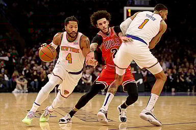 derrick rose, obi toppin, knicks