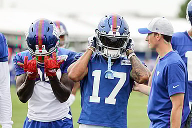 new york giants, kadarius toney, wan'dale robinson